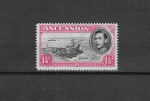 ASCENSION 1938/53 SG 40db MINT Cat £140