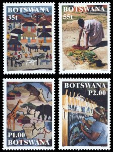 Botswana 1998 Scott #664-667 Mint Never Hinged