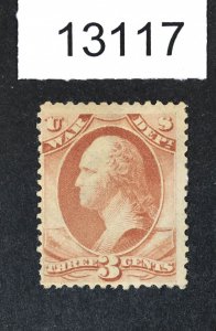 MOMEN: US STAMPS  # O116 MINT OG H LOT #13117