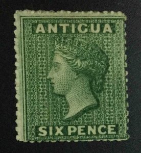 MOMEN: ANTIGUA SG #1 1862 NO WMK MINT OG H £800 LOT #64274