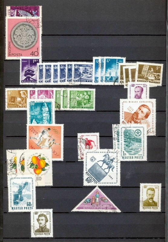 HUNGARY Mid/Modern M&U Collection Apprx 450 Items (SD 62