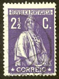 Portugal Sc# 212 Used 1912-1920 2-1/2c Ceres