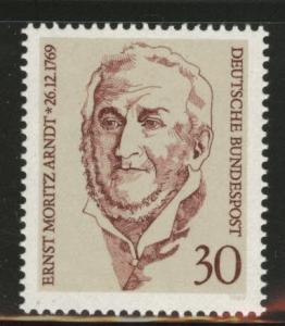 Germany Scott 1013 MNH** 1969  Ernst Arndt stamp