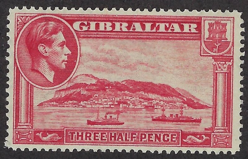 Gibraltar Scott 109 Mint Never Hinged - Tiny Gum Spot