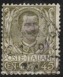 Italy#84 - Victor Emmanuel III - Used (It-057)