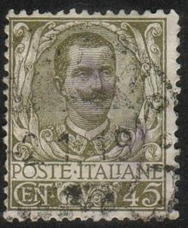 Italy#84 - Victor Emmanuel III - Used (It-057)