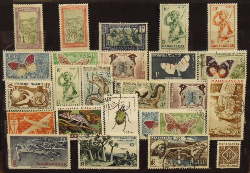 A509   MADAGASCAR   Collection               Mint/Used