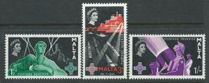 Malta SG 289 - 291 Mint Hinged set