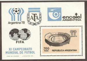 ARGENTINA SC# 1192 F-VF MNH 1978   CV $ 1.75