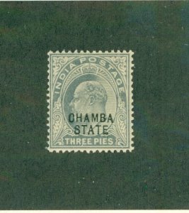 CHAMBA -INDIAN STATE 20 MH BIN $0.50