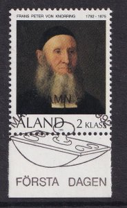 Aland islands  #62  cancelled  1992   Von Knorring  2