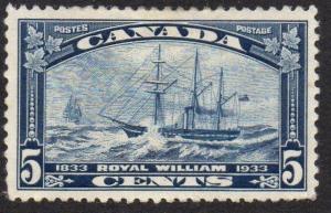 Canada Sc 2004 1933 5c Royal William steamship stamp mint