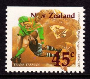 New Zealand 1995 Rugby League 45c Mint MNH SC 1282