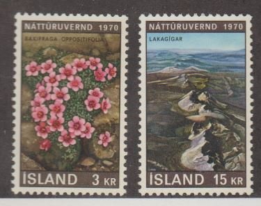 Iceland Scott #425-426 Stamp - Mint NH Set