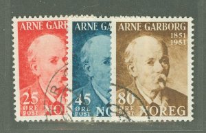 Norway #318-320 Used Single (Complete Set)