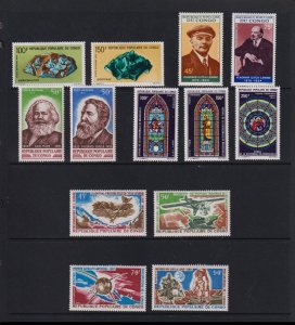 Congo - Airmail sets, mint, cat. $ 29.40