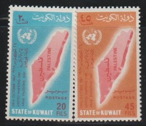 Kuwait SC 370-371 Mint Never Hinged