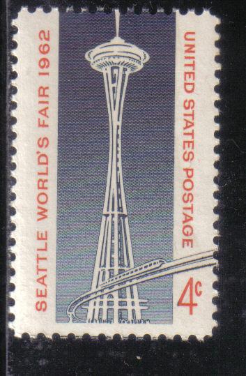 1196 - .04 Seattle World,s Fair mnh f-vf. 