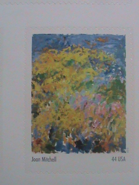 ​UNITED STATES-2010 SC#4444  ABSTRACT EXPRESSIONISTS-PAINTING-MNH S/S SHEET VF