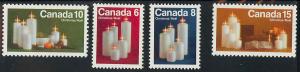 Canada 606-609 Mint VF NH