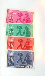 Vietnam/South (Empire/Republic) #132-135  Single (Complete Set)