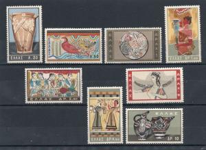 Greece - Sc# 708 - 715 MNH  /  Lot 1118173