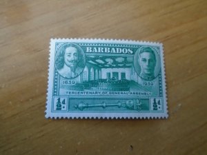 Barbados  #  202  MH