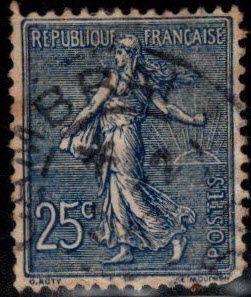 France Scott 141 used  1903-1938 regular issue