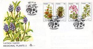 Transkei - 1981 Medicinal Plants FDC SG 88-91