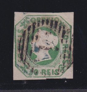 Portugal, Scott 3 (Michel 3), used, w/ ISPP cert