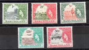 Basutoland QEII 1964 Definitives LHM SG84-92 WS3496