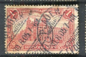 GERMANY; 1905 early Deutsches Reich issue used 1M. value POSTMARK