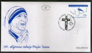 Bosnia & Herzegovina 2010 Mother Teresa  Nobel Prize Winner 1v FDC # 5675