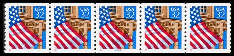 USA 2913 Mint (NH) PNC 5 P#33333