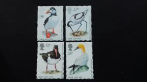 Great Britain 1989 The 100th Anniversary of RSPB - Birds Mint