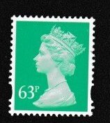 Great Britain # MH275, Machin Head, 63p, Mint NH, 1/2 Cat