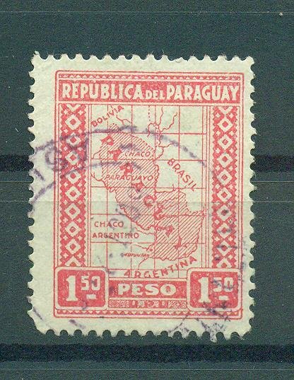 Paraguay sc# 292 used cat value $.25