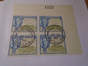 Virgin Islands  #  110  used  Block of 4