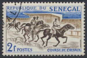 Senegal  Republic   SC# 204  CTO  Horse Race see details/scans 