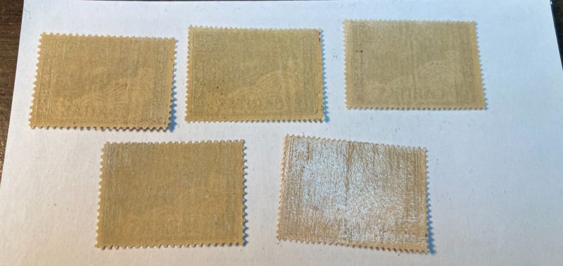 KAPPYSTAMPS  BELGUM #B64-68 1927 SEMI-POSTALS MINT  SC1651