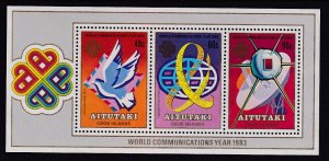 Aitutaki 314a Souvenir Sheet MNH VF