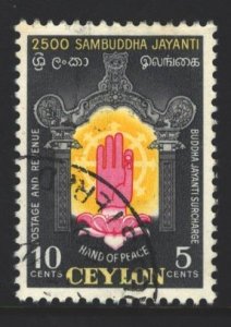 Ceylon Sc#B2 Used