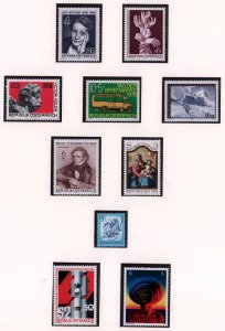 Austria lot of MNH stamps 1978 (album pages not included) (95)