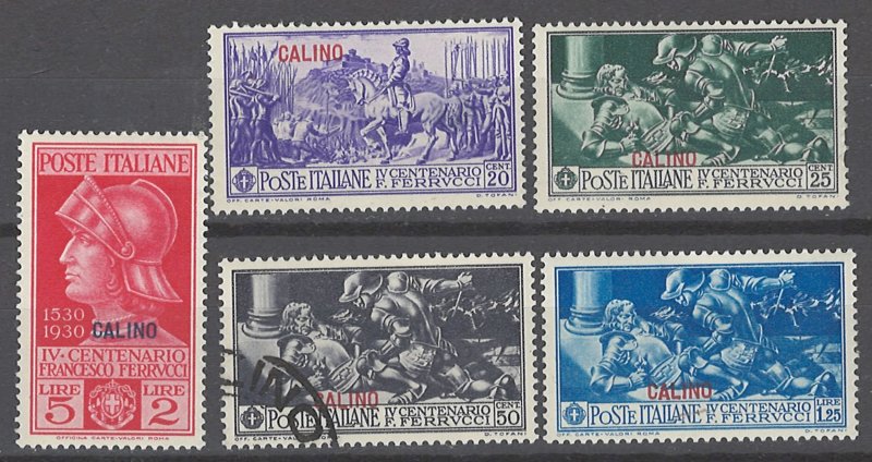 COLLECTION LOT # 2127 ITALY CALINO #12-16 1930 CV+$39