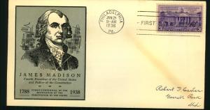 #835  Constitution Ratification -  - Anderson Cachet!