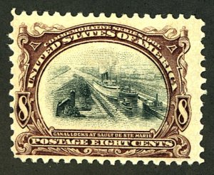 U.S. #298 MINT OG HR