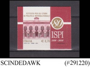 ITALY - 2014 ISPI / INTERNATIONAL POLITICS - 1V MNH SELF-ADHEISVE