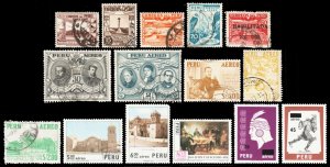 Peru Scott C49 / C502 (1938-80) Used/Mint H F-VF, CV $9.05 C