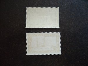 Stamps - Monaco - Scott# 237, 242 - Mint Never Hinged Part Set of 2 Stamps