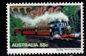 Australia Scott 710 MNH** Steam Locomotive stamp